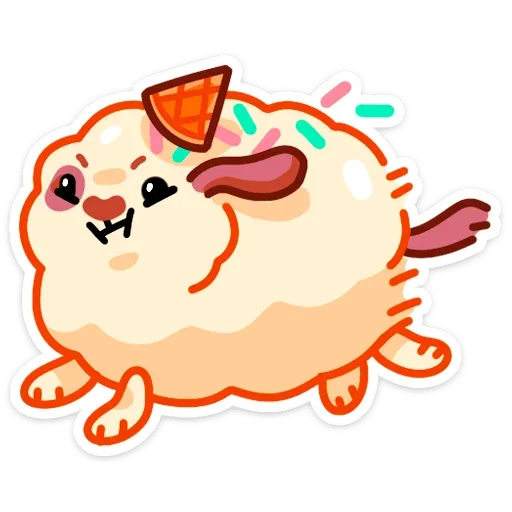 Стикер Айс и Крим