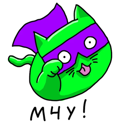 Стикер Ай си Кот