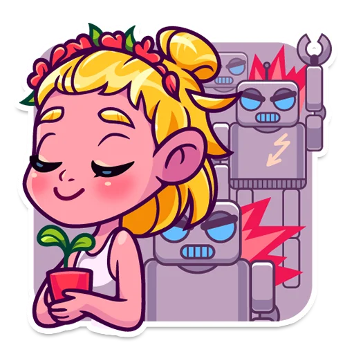 Стикер im_fine