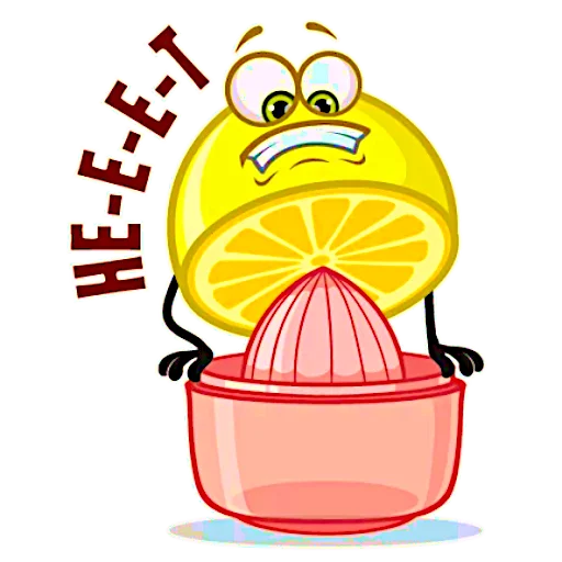 Стикер Те самые имбирь с лимоном