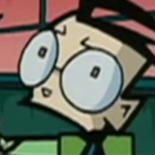 Стикер Invader Zim