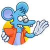 Стикер The Itchy and Scratchy