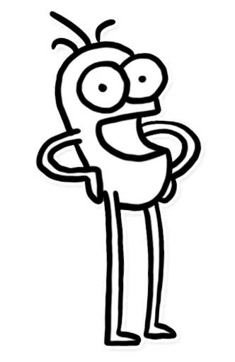 Стикер Itchy Feet