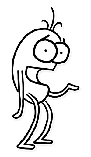 Стикер Itchy Feet