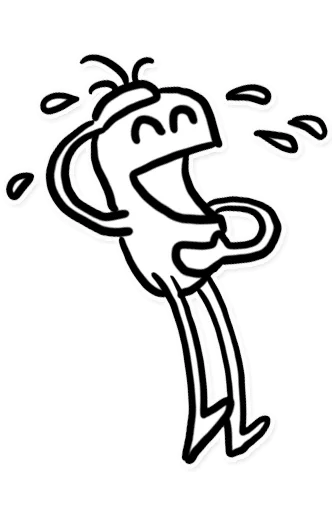 Стикер Itchy Feet