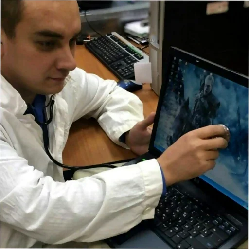 Стикер typical it