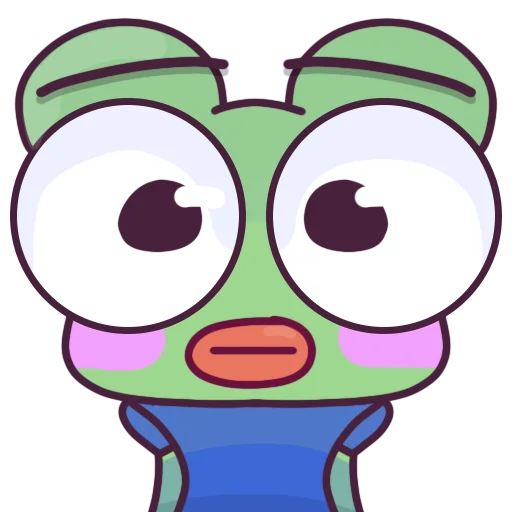 Стикер Жабка Мэл