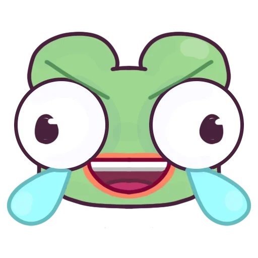 Стикер Жабка Мэл