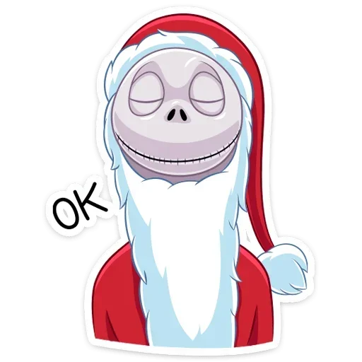 Стикер Джек Скеллингтон