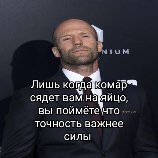 Стикер statham как смысл жизни