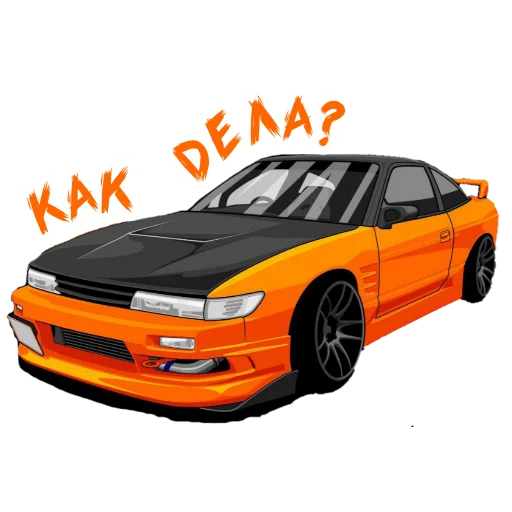 Стикер JDM Cars