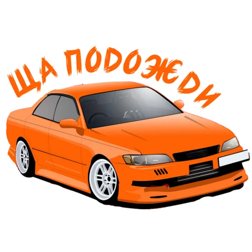 Стикер JDM Cars