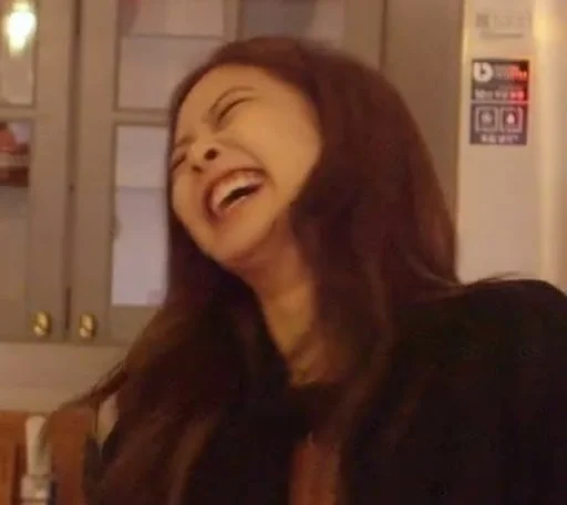 Стикер jennie meme