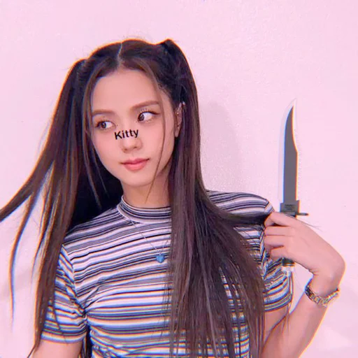 Стикер kim jisoo