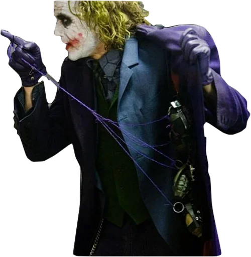 Стикер Улыбка Джокера