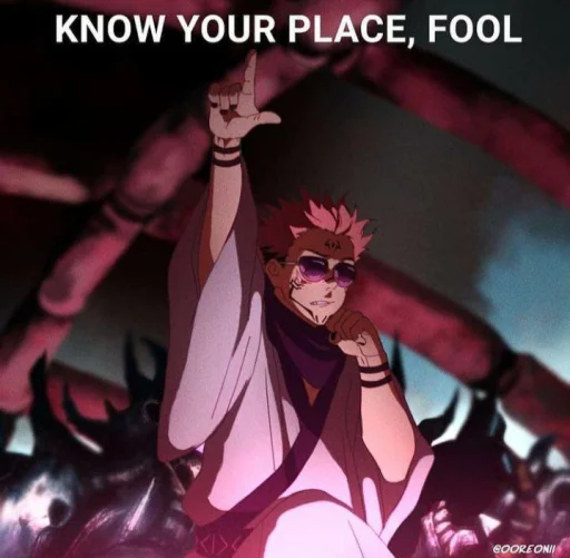 Стикер Jujutsu Kaisen