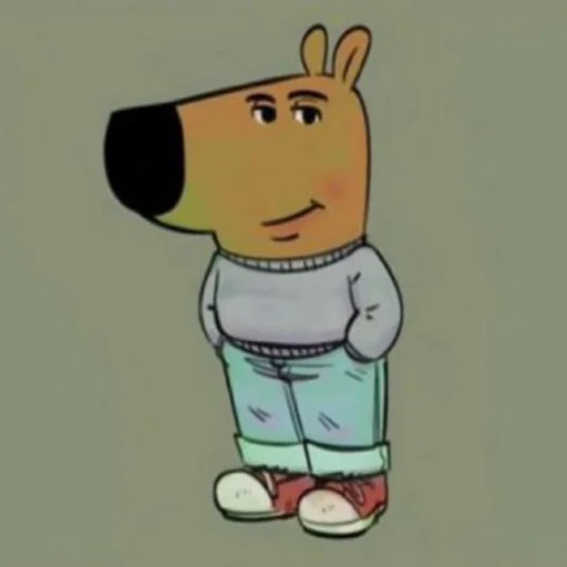 Стикер chill guy