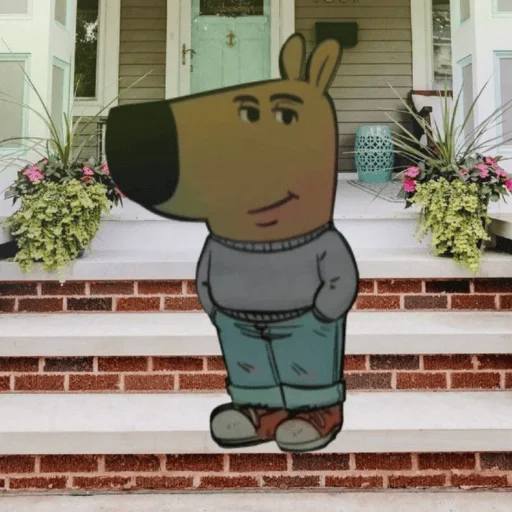 Стикер chill guy