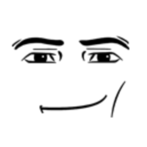 Стикер лица роблокс