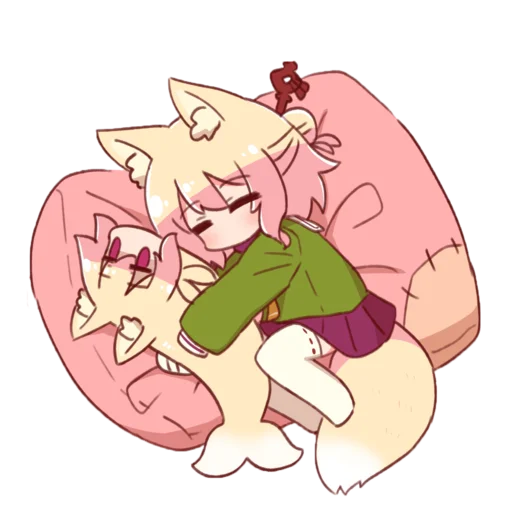 Стикер kemomimi-chan