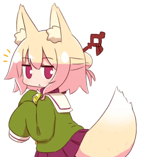 Стикер kemomimi-chan