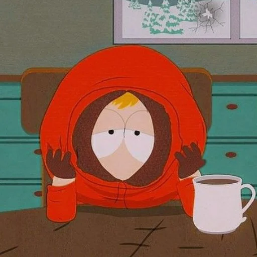 Стикер South Park::Kenny McCormick;;