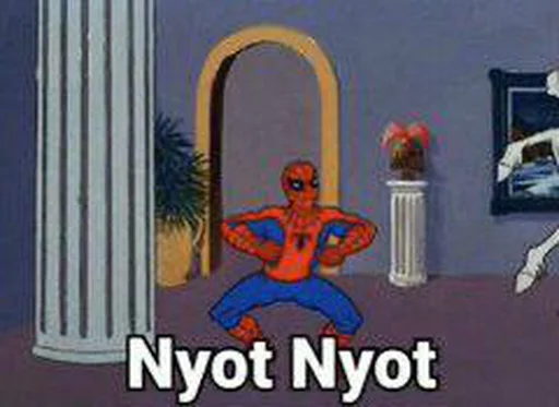 Стикер nyot nyot