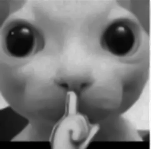 Стикер котики няшки