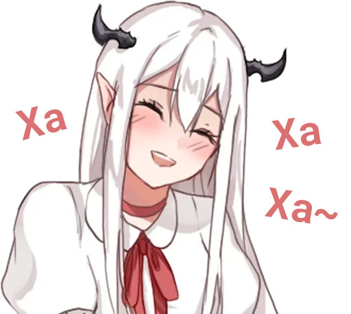 Стикер Эльфийка