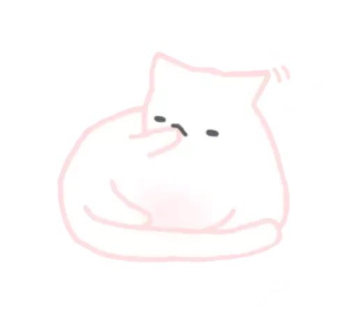 Стикер киця