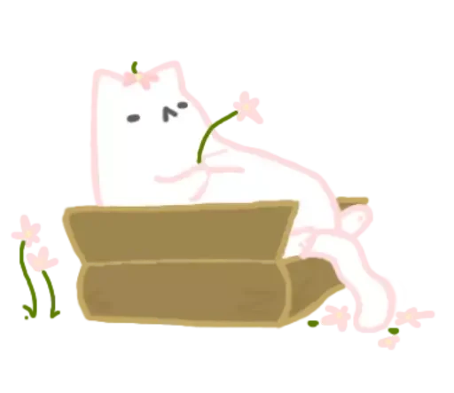 Стикер киця