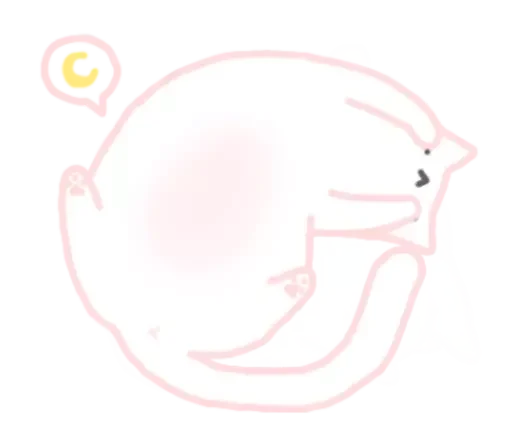 Стикер киця