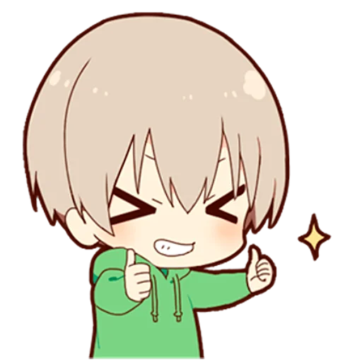 Стикер Китсуне-кун