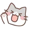 Эмодзи cute cat