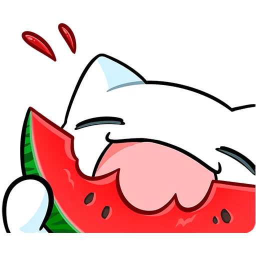 Стикер Кисятки на отдыхе Без Текста