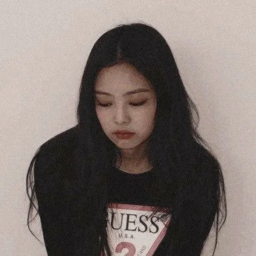 Стикер kim jennie dark
