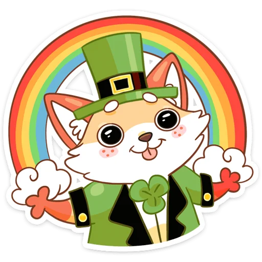 Стикер Клеверок