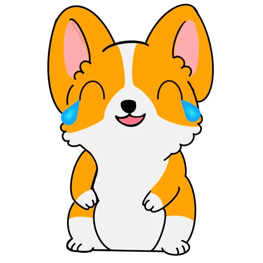 Стикер Корги