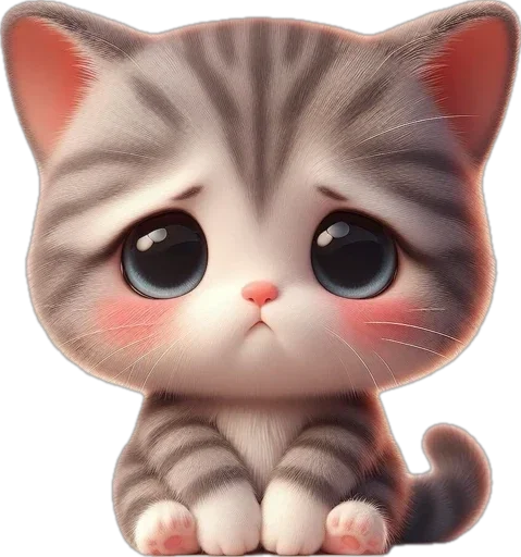 Стикер котики баншиши