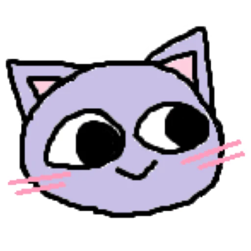 Стикер котики эмоджи