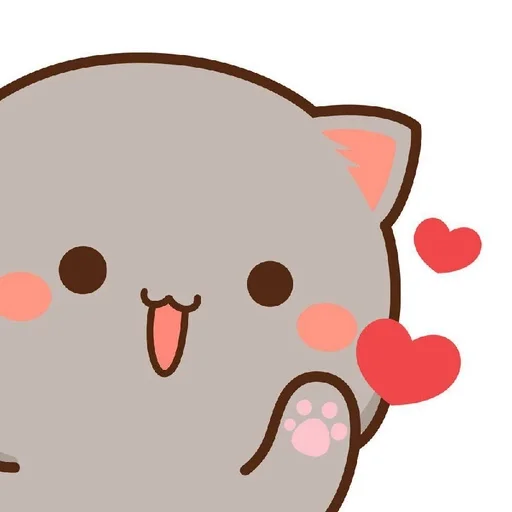 Стикер kotiki milme