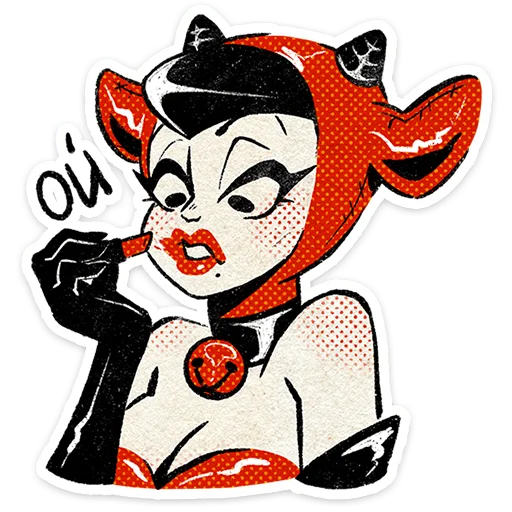 Стикер Козетта