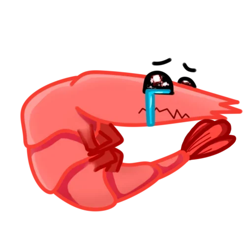 Стикер Полная Креветка