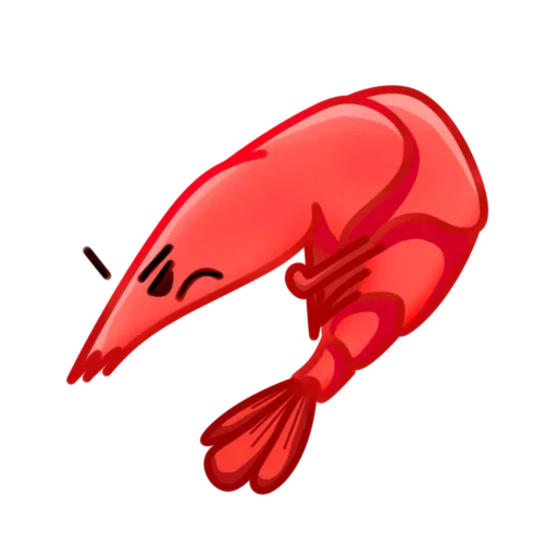 Стикер Полная Креветка