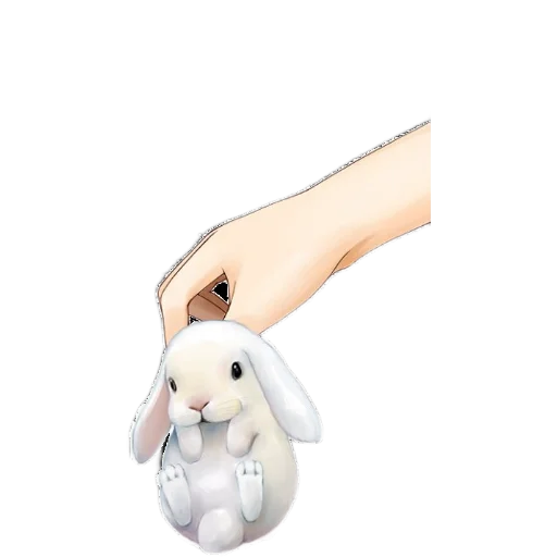 Стикер Кроличья лапка