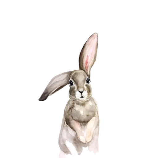 Стикер Кроличья лапка