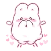 Стикер кьют крол ୨ 💘 ୧