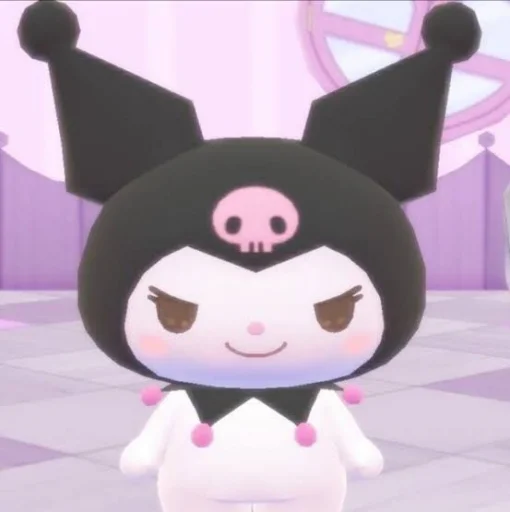 Стикер kuromi 🖤