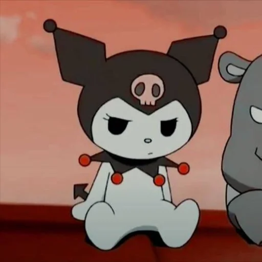 Стикер kuromi 🖤