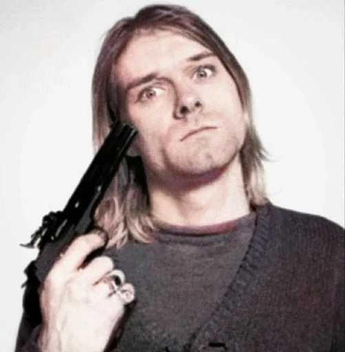 Стикер Kurt Cobain
